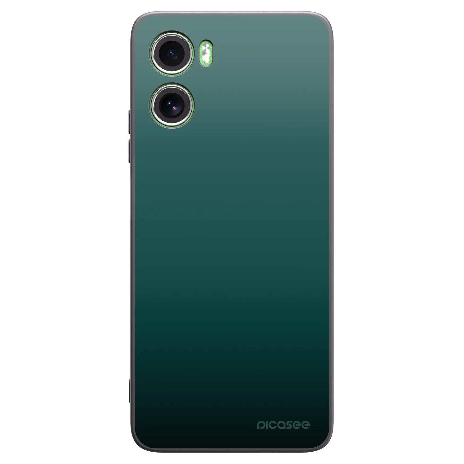 Picasee silikonový černý obal pro Motorola Moto G06 - Verdant Fade