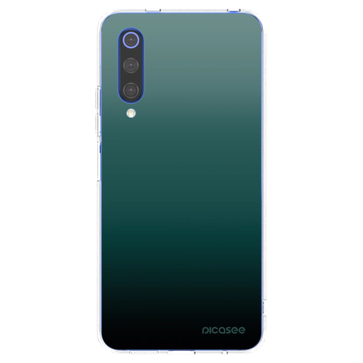 Picasee silikonový průhledný obal pro Xiaomi Mi 9 SE - Verdant Fade