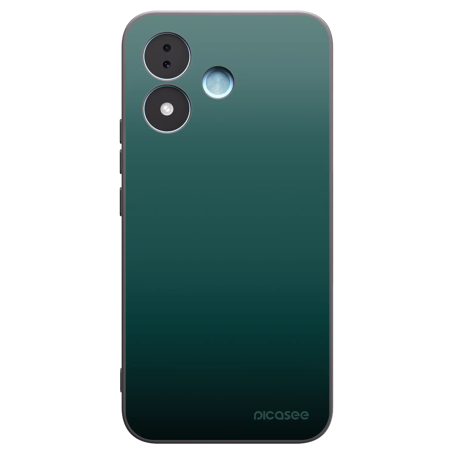 Picasee silikonový černý obal pro Xiaomi Redmi Note 17 5G - Verdant Fade