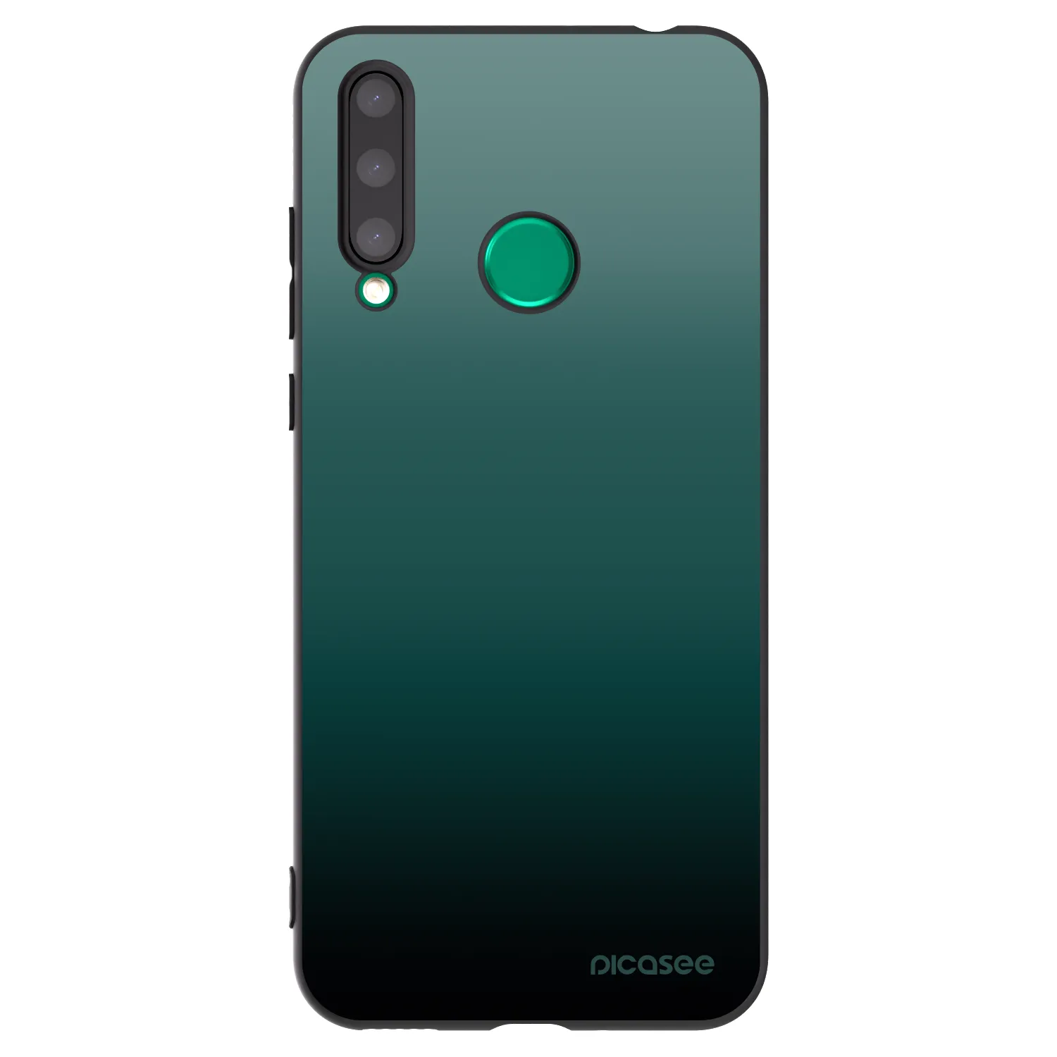 Picasee silikonový černý obal pro Honor 20 Lite - Verdant Fade