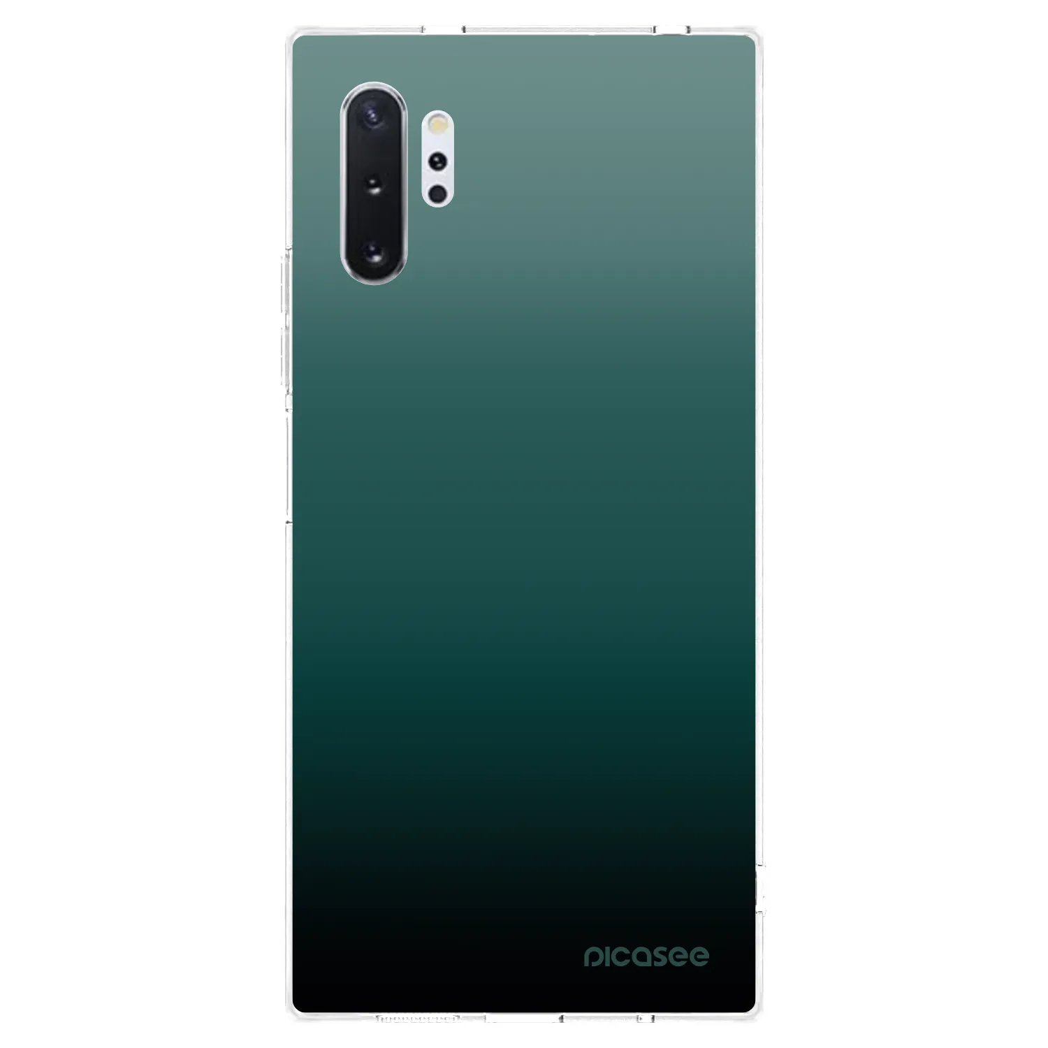 Picasee silikonový průhledný obal pro Samsung Galaxy Note 10+ N975F - Verdant Fade
