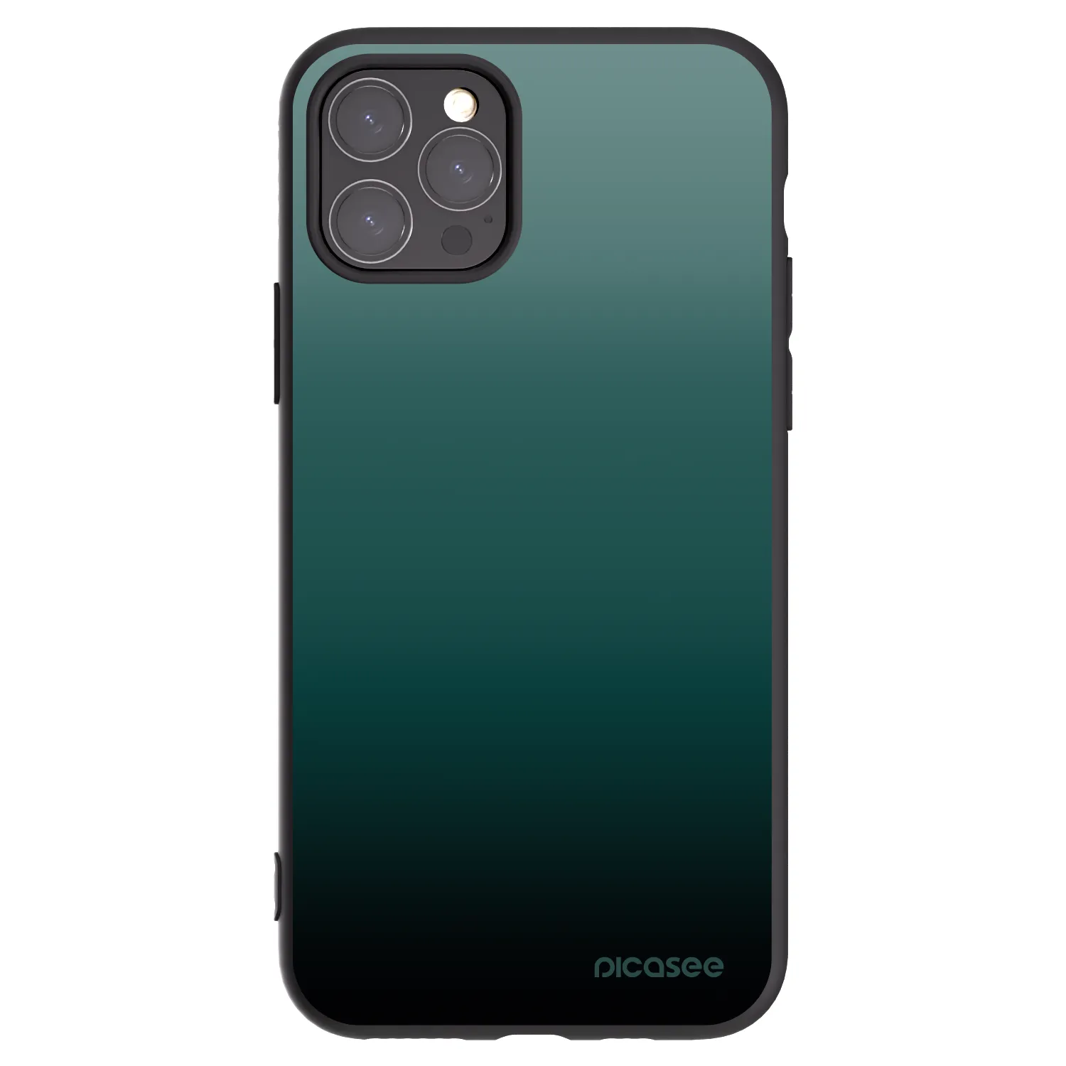 Picasee silikonový černý obal pro Apple iPhone 11 Pro - Verdant Fade