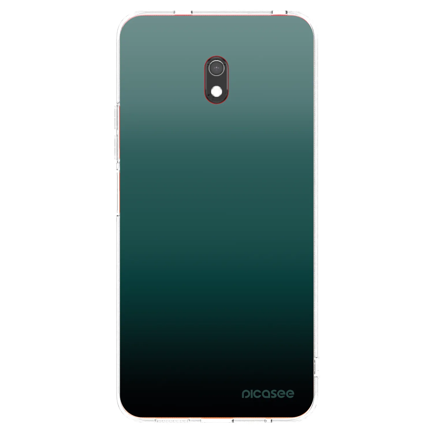 Picasee silikonový průhledný obal pro Xiaomi Redmi 8A - Verdant Fade