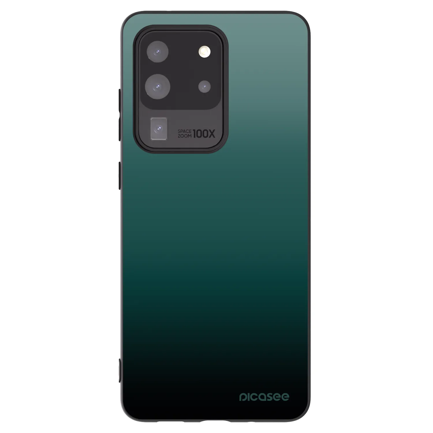 Picasee silikonový černý obal pro Samsung Galaxy S20 Ultra 5G G988F - Verdant Fade