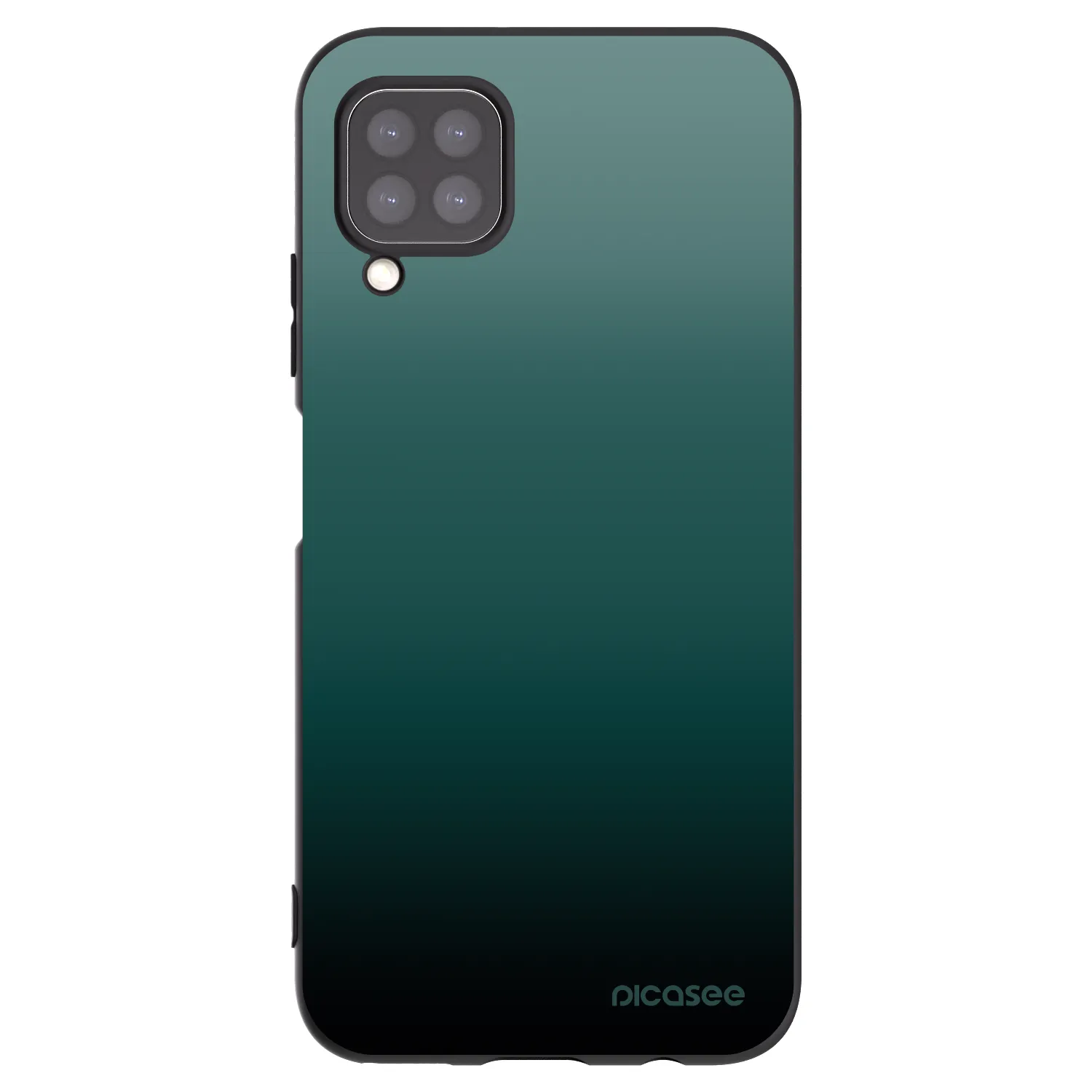 Picasee silikonový černý obal pro Huawei P40 Lite - Verdant Fade
