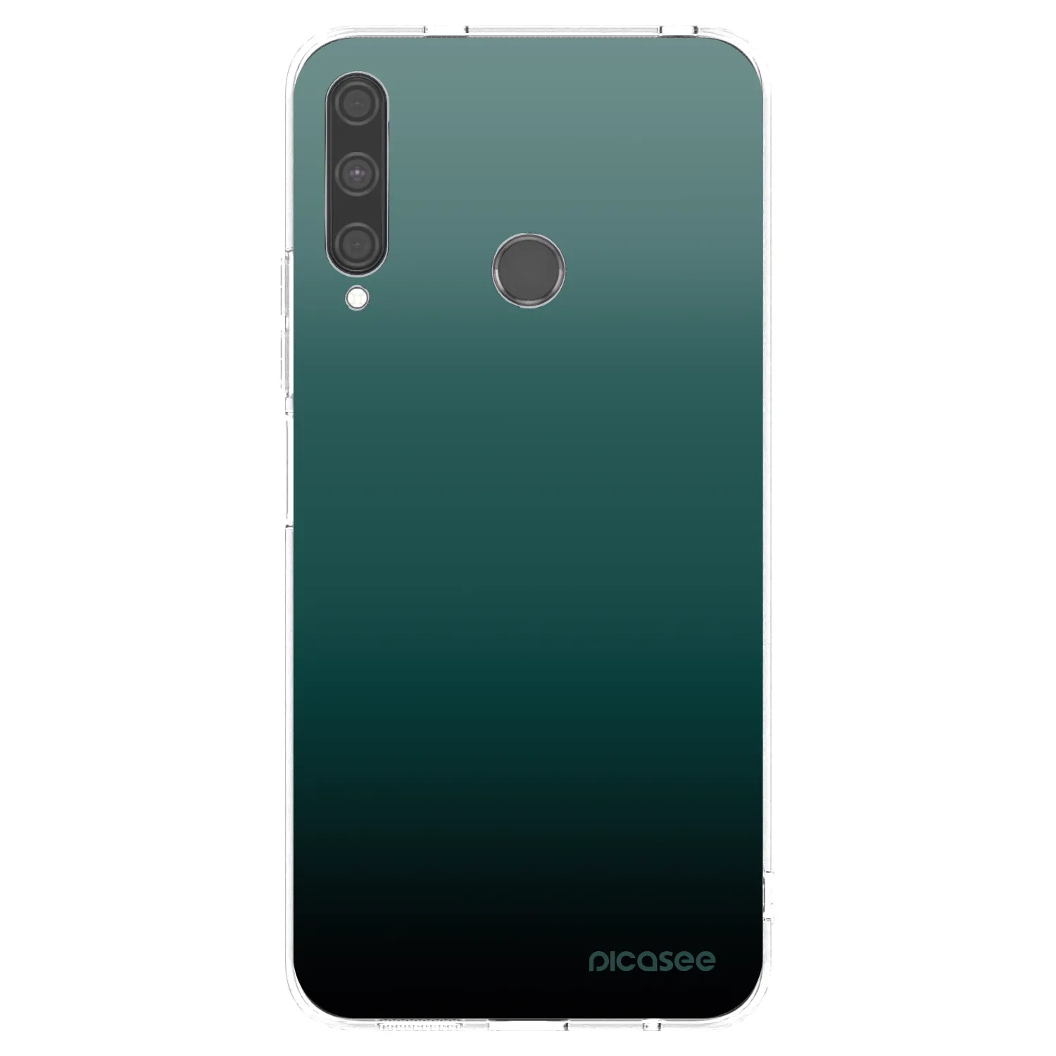 Picasee silikonový průhledný obal pro Huawei P40 Lite E - Verdant Fade