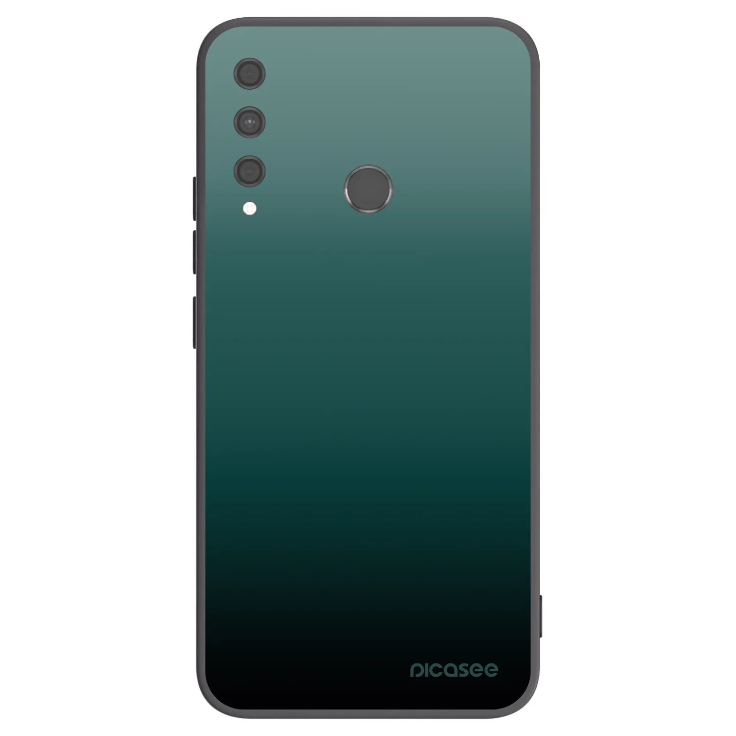 Picasee silikonový černý obal pro Huawei P40 Lite E - Verdant Fade