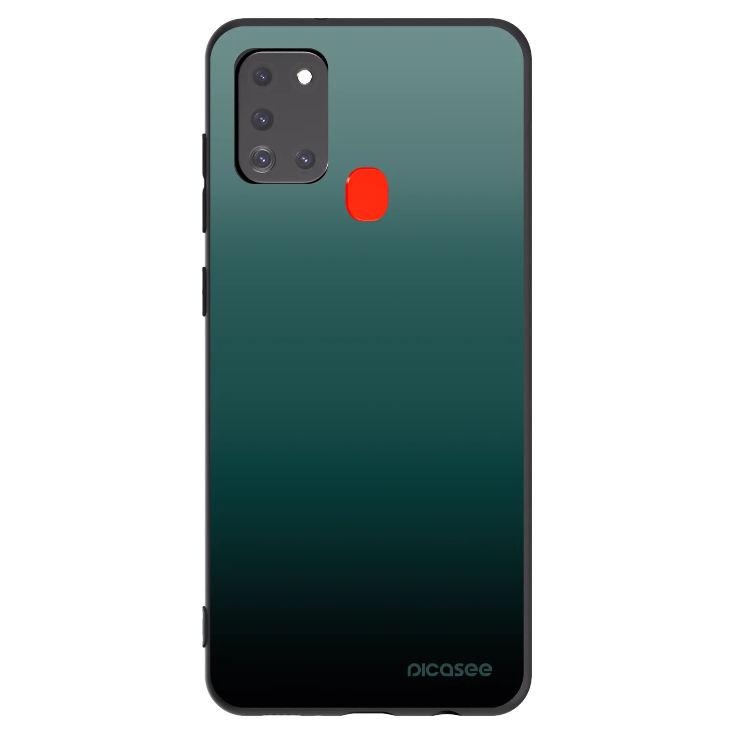 Picasee silikonový černý obal pro Samsung Galaxy A21s - Verdant Fade