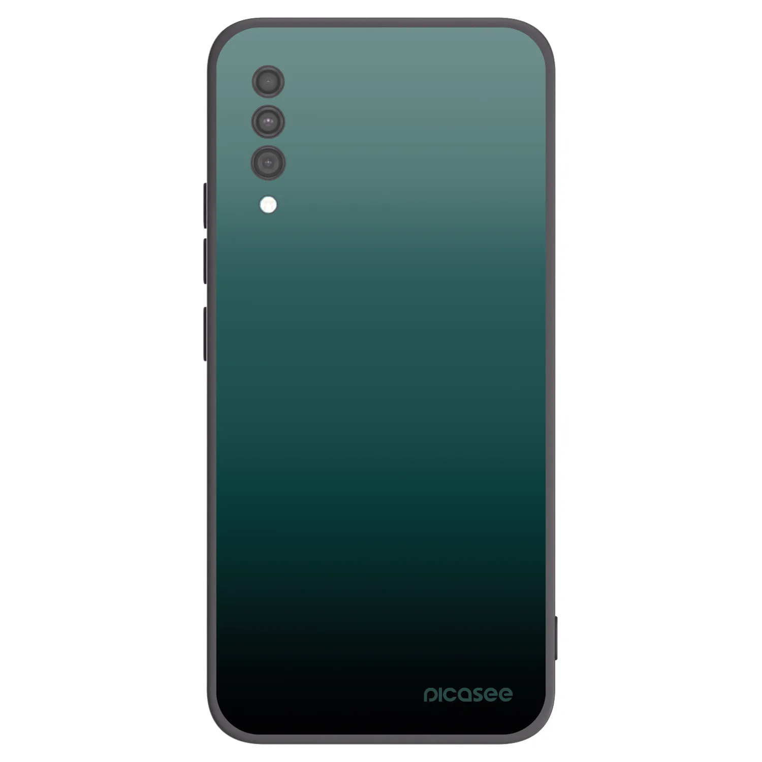 Picasee silikonový černý obal pro Samsung Galaxy A30s A307F - Verdant Fade