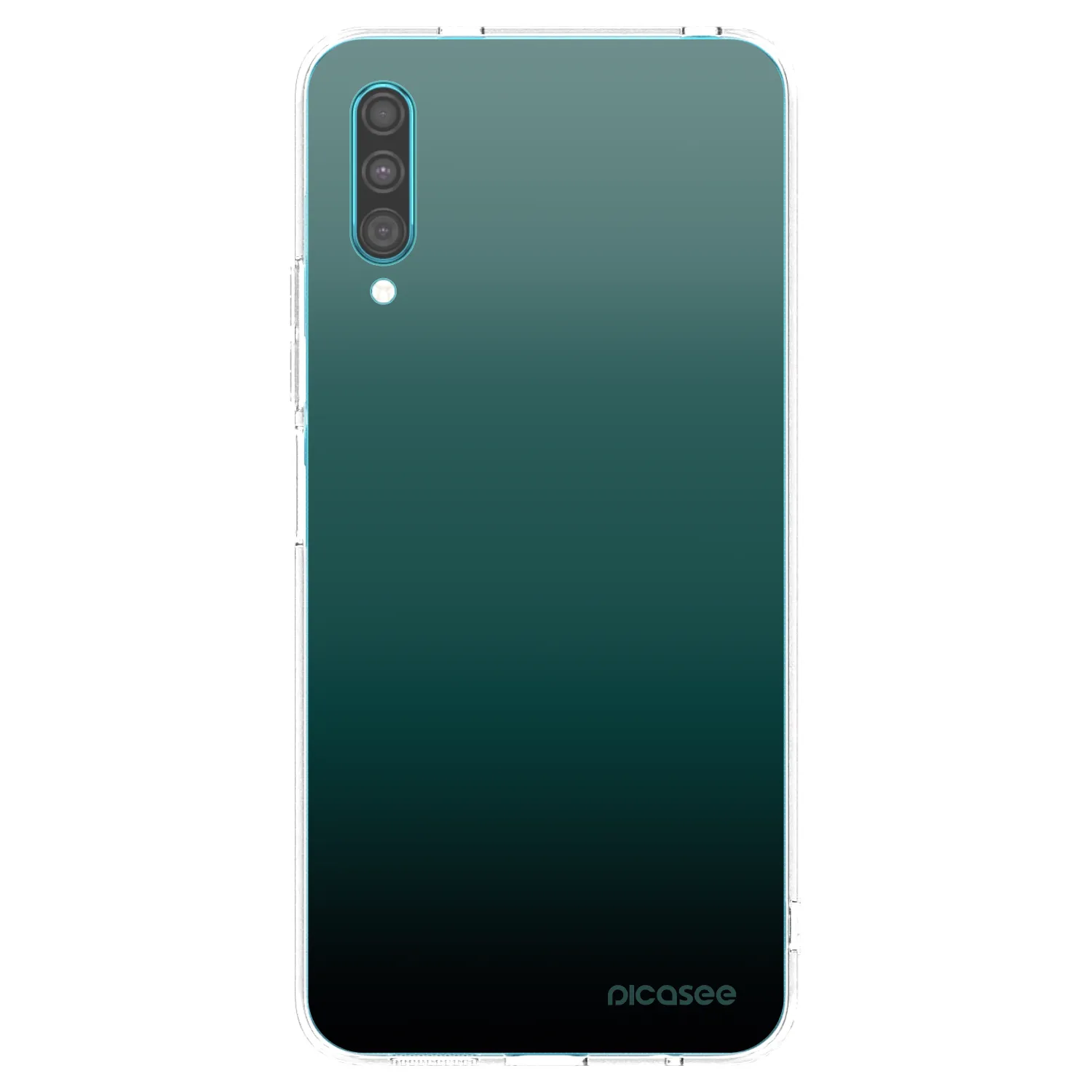 Picasee silikonový průhledný obal pro Samsung Galaxy A30s A307F - Verdant Fade