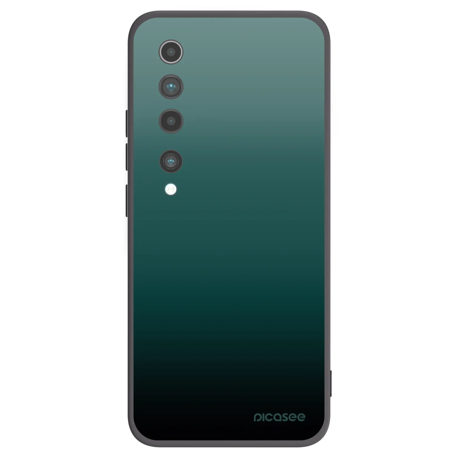 Picasee silikonový černý obal pro Xiaomi Mi 10 - Verdant Fade