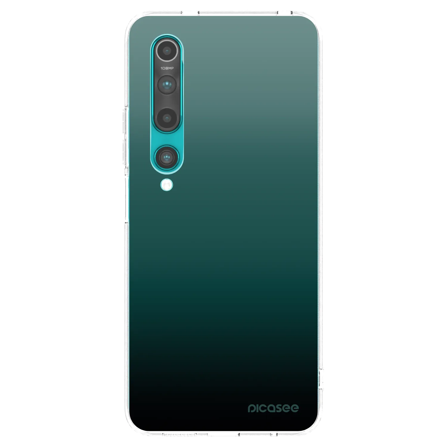 Picasee silikonový průhledný obal pro Xiaomi Mi 10 - Verdant Fade