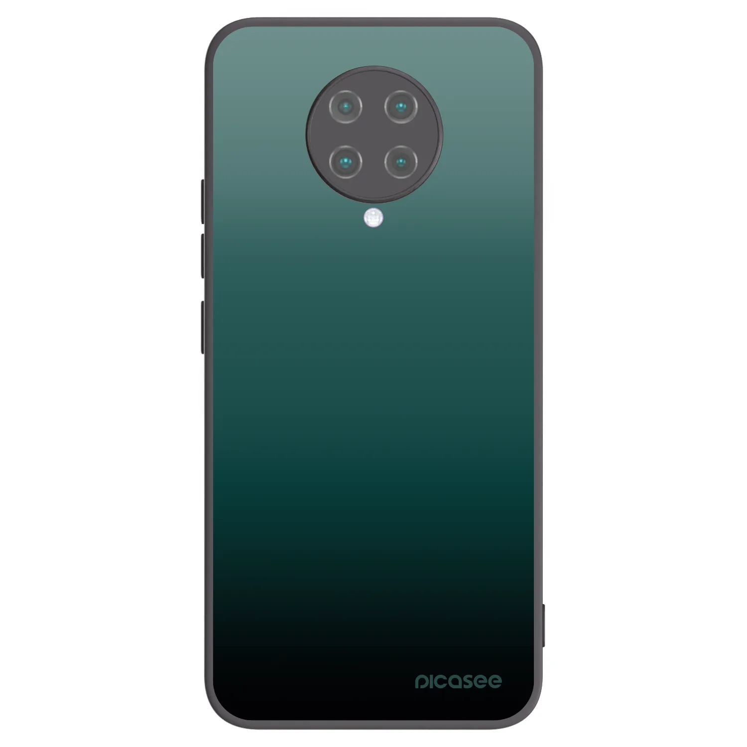 Picasee silikonový černý obal pro Xiaomi Poco F2 Pro - Verdant Fade