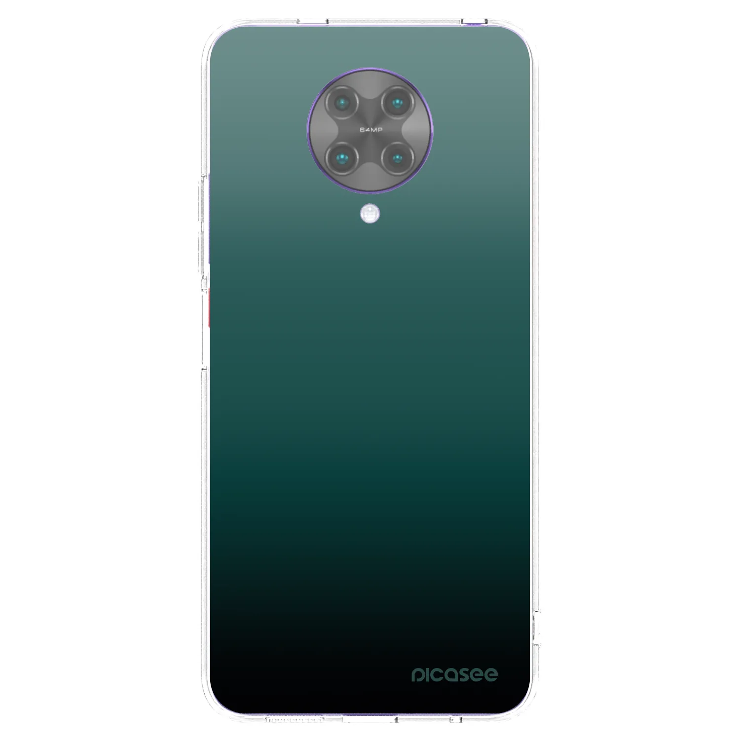 Picasee silikonový průhledný obal pro Xiaomi Poco F2 Pro - Verdant Fade