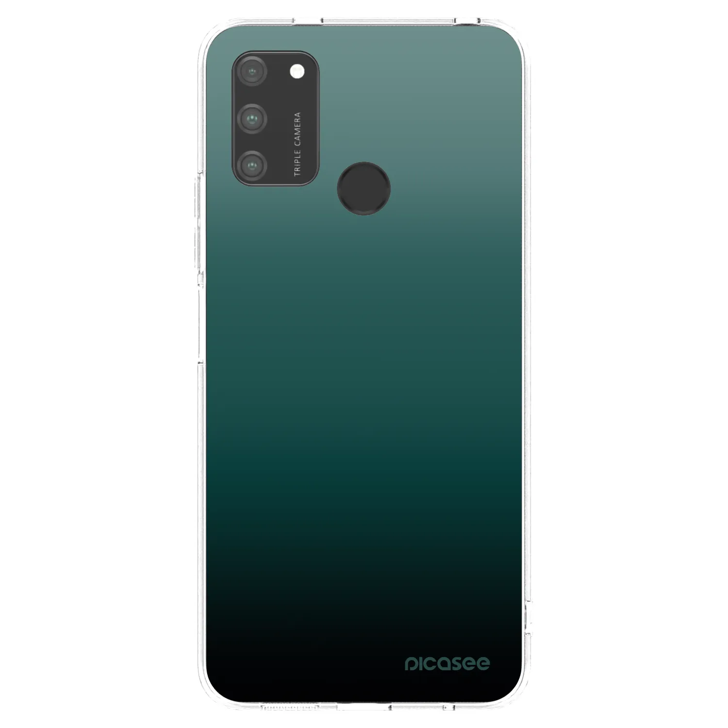 Picasee silikonový průhledný obal pro Honor 9A - Verdant Fade