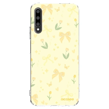 Picasee silikonový průhledný obal pro Honor 9X Pro - Honey Blossom