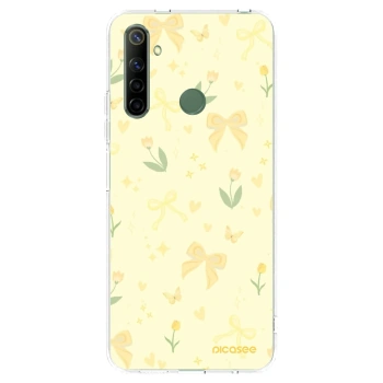 Picasee silikonový průhledný obal pro Realme 6i - Honey Blossom