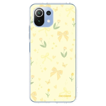 Picasee silikonový průhledný obal pro Xiaomi Mi 11 Lite - Honey Blossom