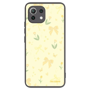 Picasee silikonový černý obal pro Xiaomi Mi 11 Lite - Honey Blossom