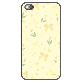 Picasee silikonový černý obal pro Xiaomi Redmi Note 11S 5G - Honey Blossom