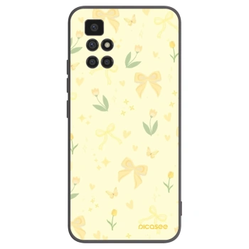 Picasee silikonový černý obal pro Xiaomi Redmi 10 - Honey Blossom