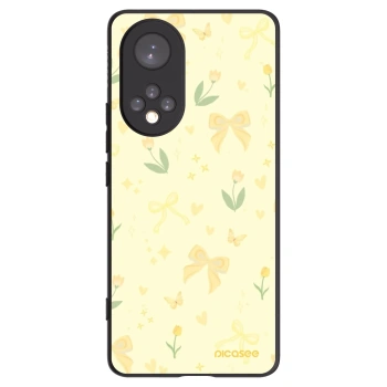 Picasee silikonový černý obal pro Honor 50 5G - Honey Blossom