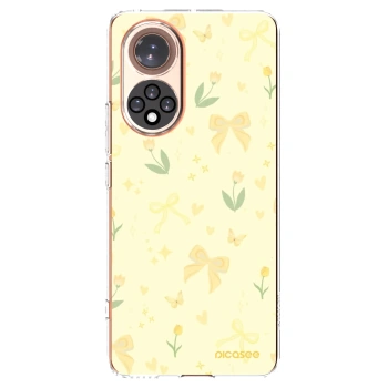 Picasee silikonový průhledný obal pro Honor 50 5G - Honey Blossom