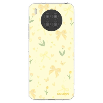 Picasee silikonový průhledný obal pro Huawei Nova 8i - Honey Blossom