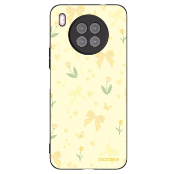 Picasee silikonový černý obal pro Huawei Nova 8i - Honey Blossom