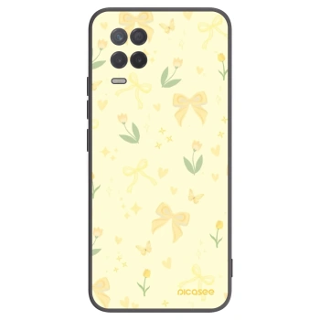 Picasee silikonový černý obal pro Realme 8 5G - Honey Blossom
