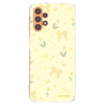 Picasee silikonový průhledný obal pro Samsung Galaxy A13 4G A135 - Honey Blossom