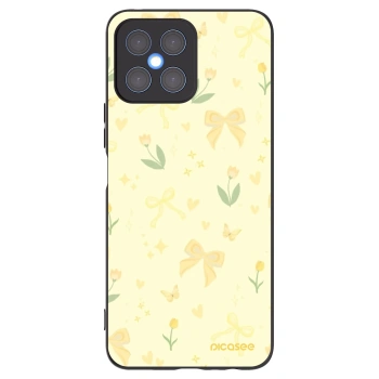 Picasee silikonový černý obal pro Honor X8 4G - Honey Blossom