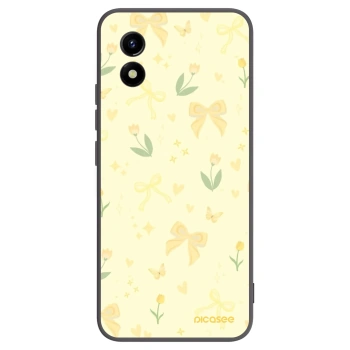 Picasee silikonový černý obal pro Vivo Y01 - Honey Blossom