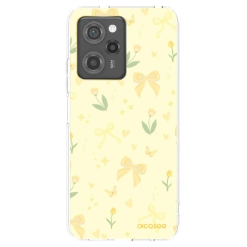 Picasee silikonový černý obal pro Xiaomi Poco X5 Pro - Honey Blossom