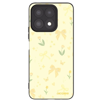 Picasee silikonový černý obal pro Honor X8a - Honey Blossom