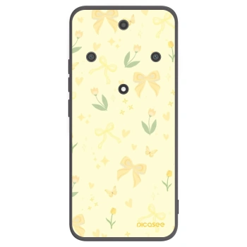 Picasee silikonový černý obal pro Honor Magic5 Lite 5G - Honey Blossom