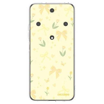 Picasee silikonový průhledný obal pro Honor Magic5 Lite 5G - Honey Blossom