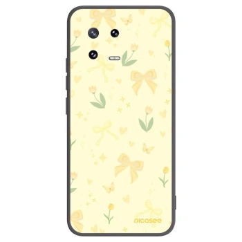 Picasee silikonový černý obal pro Xiaomi 13 Pro - Honey Blossom