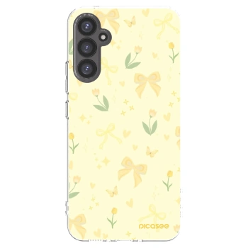 Picasee silikonový průhledný obal pro Samsung Galaxy A34 5G A346B - Honey Blossom