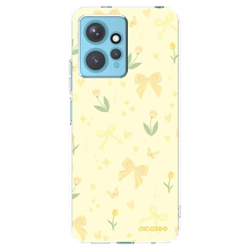 Picasee silikonový průhledný obal pro Xiaomi Redmi Note 12 4G - Honey Blossom