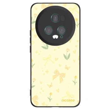 Picasee silikonový černý obal pro Honor Magic5 Pro - Honey Blossom