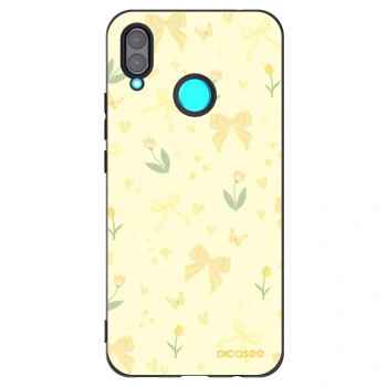 Picasee silikonový černý obal pro Huawei Nova 3 - Honey Blossom