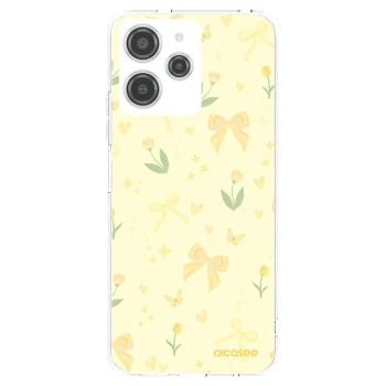 Picasee silikonový průhledný obal pro Xiaomi Redmi 12 4G - Honey Blossom