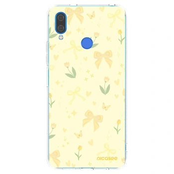Picasee silikonový průhledný obal pro Huawei Nova 3i - Honey Blossom