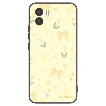 Picasee silikonový černý obal pro Xiaomi Redmi A2 - Honey Blossom