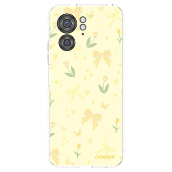 Picasee silikonový průhledný obal pro Motorola Edge 40 - Honey Blossom