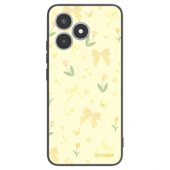 Picasee silikonový černý obal pro Realme C53 - Honey Blossom