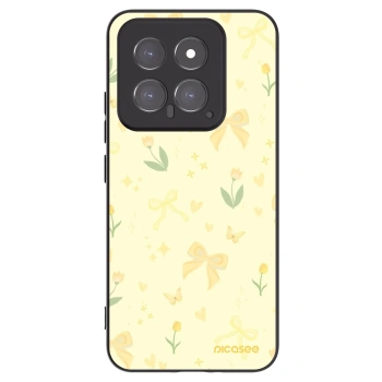 Picasee silikonový černý obal pro Xiaomi 14 - Honey Blossom