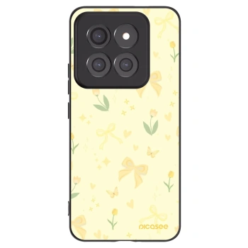 Picasee silikonový černý obal pro Xiaomi 14 Pro - Honey Blossom