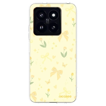 Picasee silikonový průhledný obal pro Xiaomi 14 Pro - Honey Blossom
